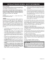 Preview for 8 page of Empire Comfort Systems MANTIS BF28(B Installation Instructions Manual