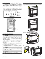 Предварительный просмотр 11 страницы Empire Comfort Systems Mantis BF28 Series Owner'S Manual