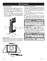 Предварительный просмотр 10 страницы Empire Comfort Systems MILLIVOLT 3 Series Installation Instructions And Owner'S Manual