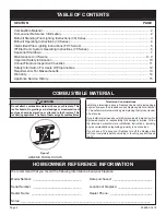 Preview for 2 page of Empire Comfort Systems MILLIVOLT DVCD32FP30N-4 Homeowner'S Manual