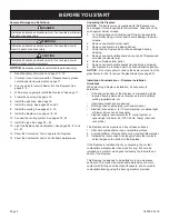 Preview for 2 page of Empire Comfort Systems MILLIVOLT DVCP3630-1 Installation Instructions And Owner'S Manual