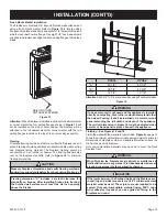 Preview for 15 page of Empire Comfort Systems MILLIVOLT STANDING PILOT DVX36FP31L-4 Installation Instructions And Owner'S Manual