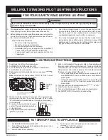 Предварительный просмотр 63 страницы Empire Comfort Systems MILLIVOLT STANDING PILOT DVX36FP31L-4 Installation Instructions And Owner'S Manual