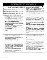 Preview for 3 page of Empire Comfort Systems MILLIVOLT STANDING PILOT DVX36FP31LN-4 Installation Instructions And Owner'S Manual