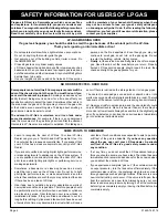 Preview for 4 page of Empire Comfort Systems MILLIVOLT STANDING PILOT DVX36FP31LN-4 Installation Instructions And Owner'S Manual