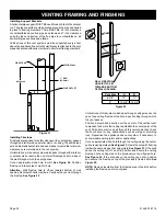 Preview for 22 page of Empire Comfort Systems MILLIVOLT STANDING PILOT DVX36FP31LN-4 Installation Instructions And Owner'S Manual