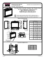 Preview for 90 page of Empire Comfort Systems MILLIVOLT STANDING PILOT DVX36FP31LN-4 Installation Instructions And Owner'S Manual