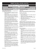 Preview for 15 page of Empire Comfort Systems OL48TP10P-1 Installation Instructions And Owner'S Manual