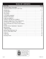 Preview for 2 page of Empire Comfort Systems OLP36FP72MN-1 Installation Instructions And Owner'S Manual