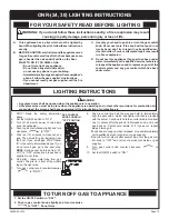 Предварительный просмотр 13 страницы Empire Comfort Systems ONI-24-2 Installation Instructions And Owner'S Manual