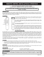 Preview for 16 page of Empire Comfort Systems ONI-24-2 Installation Instructions And Owner'S Manual