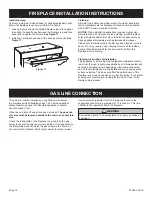 Preview for 16 page of Empire Comfort Systems OP36FP32M-3 Installation Instructions And Owner'S Manual