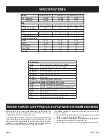 Preview for 8 page of Empire Comfort Systems P)-2VFD26FM20NN-2 Installation Instructions And Owner'S Manual