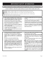 Preview for 3 page of Empire Comfort Systems P)-6 Installation Instructions And Owner'S Manual