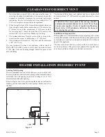 Preview for 9 page of Empire Comfort Systems PV-28SV50-B2H(N,P)-1 Installation Instructions And Owner'S Manual