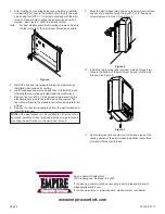 Предварительный просмотр 2 страницы Empire Comfort Systems PVSWS1-1 Installation Instructions