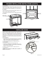 Предварительный просмотр 8 страницы Empire Comfort Systems SELECT VFS32FB0F-6 Installation Instructions And Owner'S Manual