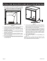 Preview for 14 page of Empire Comfort Systems SELECT VFS32FB0F-6 Installation Instructions And Owner'S Manual