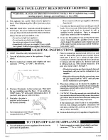 Preview for 8 page of Empire Comfort Systems Sr-30-1 Installation Instructions And Owner'S Manual