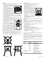 Preview for 2 page of Empire Comfort Systems superb TF-100 Cooking Instructions