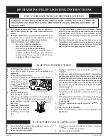 Preview for 56 page of Empire Comfort Systems Tahoe DVP36FP30-4LP Installation Instructions And Owner'S Manual