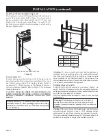 Предварительный просмотр 12 страницы Empire Comfort Systems Tahoe DVP42FP30N-3 Installation Instructions And Owner'S Manual