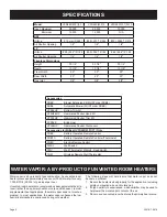 Preview for 8 page of Empire Comfort Systems VFD26 Series Installation Instructions And Owner'S Manual