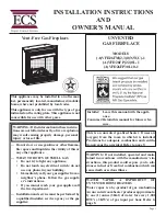 Empire Comfort Systems VFD26FM series Owner'S Manual preview