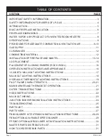 Preview for 2 page of Empire Comfort Systems VFD26FM20C-2 Installation Instructions And Owner'S Manual