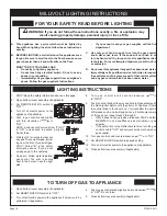 Предварительный просмотр 18 страницы Empire Comfort Systems VFD26FM20C-2 Installation Instructions And Owner'S Manual