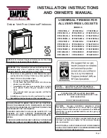 Preview for 1 page of Empire Comfort Systems VFD32FB0F-2 Owner'S Manual