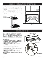 Предварительный просмотр 8 страницы Empire Comfort Systems VFD32FB0F-3 Installation Instructions And Owner'S Manual