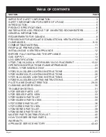 Preview for 2 page of Empire Comfort Systems VFDM18LBWN-3 Installation Instructions And Owner'S Manual