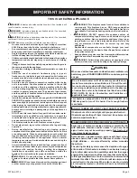 Preview for 3 page of Empire Comfort Systems VFDM18LBWN-3 Installation Instructions And Owner'S Manual