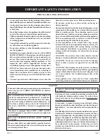 Preview for 3 page of Empire Comfort Systems VFH-33M-1 Installation Instructions And Owner'S Manual