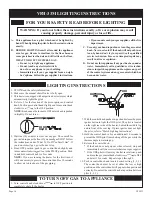 Preview for 16 page of Empire Comfort Systems VFH-33M-1 Installation Instructions And Owner'S Manual