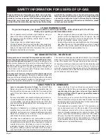 Preview for 6 page of Empire Comfort Systems VFL20IN3 series Installation Instructions And Owner'S Manual