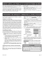 Preview for 15 page of Empire Comfort Systems VFL20IN3 series Installation Instructions And Owner'S Manual