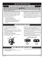 Предварительный просмотр 5 страницы Empire Comfort Systems VFLB60FP90N Homeowner'S Manual