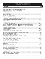 Preview for 2 page of Empire Comfort Systems VFLL38FP Installation Instructions And Owner'S Manual