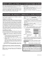 Preview for 16 page of Empire Comfort Systems VFLL38FP Installation Instructions And Owner'S Manual