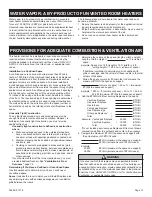 Preview for 13 page of Empire Comfort Systems VFLL38FP30L Installation Instructions And Owner'S Manual