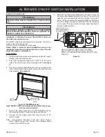 Предварительный просмотр 21 страницы Empire Comfort Systems VFP20IN2 series Owner'S Manual