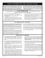 Preview for 4 page of Empire Comfort Systems VFP32BP series Owner'S Manual