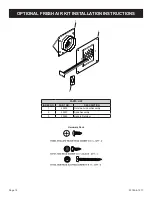 Предварительный просмотр 12 страницы Empire Comfort Systems VFP32FB Series Installation Instructions And Owner'S Manual