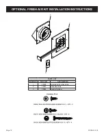 Предварительный просмотр 12 страницы Empire Comfort Systems VFP32FB0F Installation Instructions And Owner'S Manual