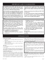 Preview for 3 page of Empire Comfort Systems VFP32FB2CF-2 Installation Instructions And Owner'S Manual