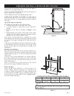 Preview for 5 page of Empire Comfort Systems VFP36FB0F-3 Installation Instructions And Owner'S Manual