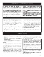 Preview for 3 page of Empire Comfort Systems VFP36PB2EF-1 Installation Instructions And Owner'S Manual