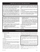 Preview for 3 page of Empire Comfort Systems VFP36PB2EF-3 Owner'S Manual